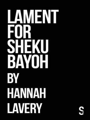 cover image of Lament for Sheku Bayoh